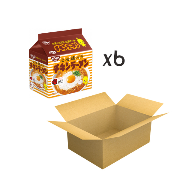 닛신 치킨라면 5개입 라멘x6